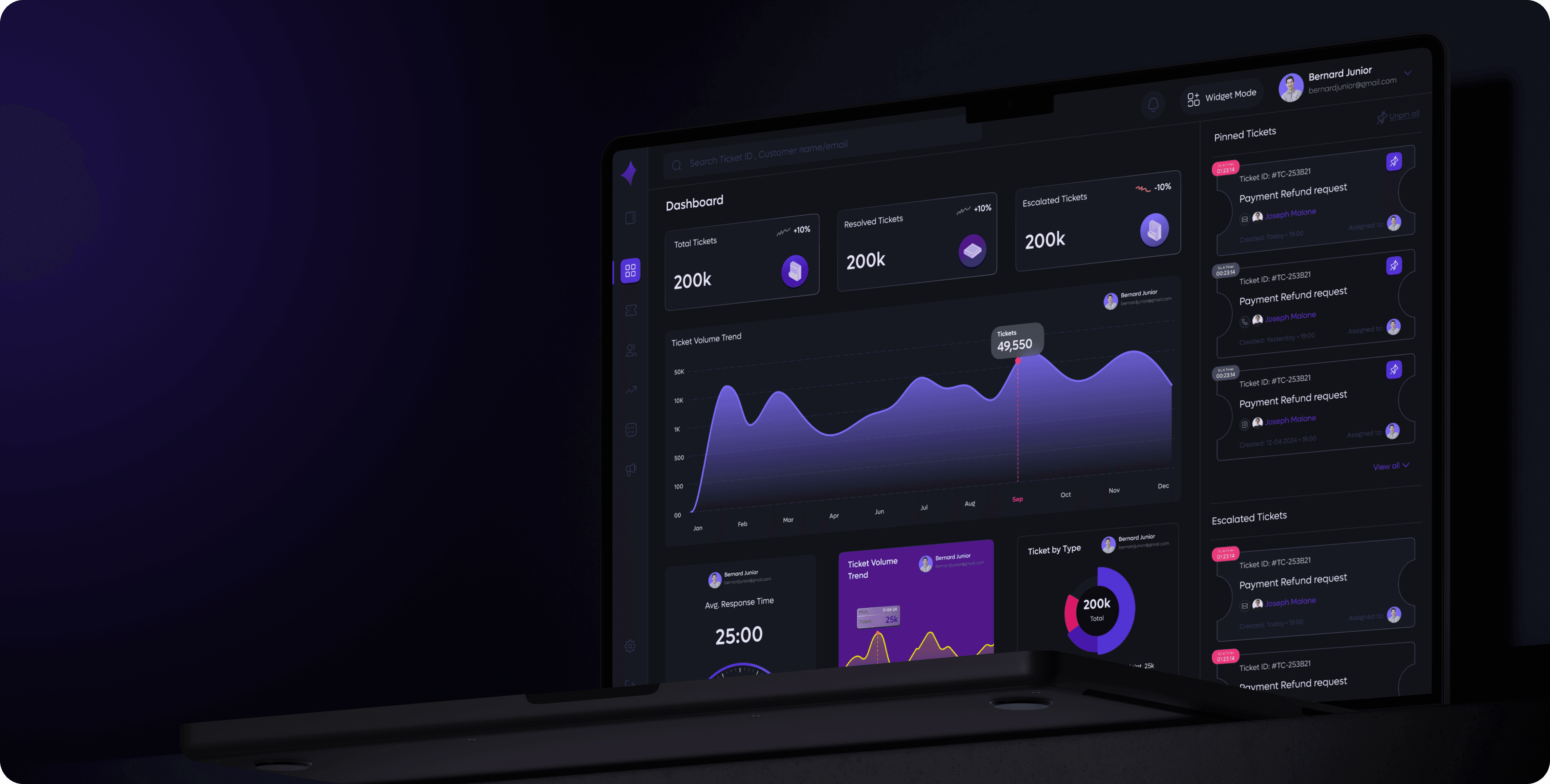 Laptop Perspective Mockup