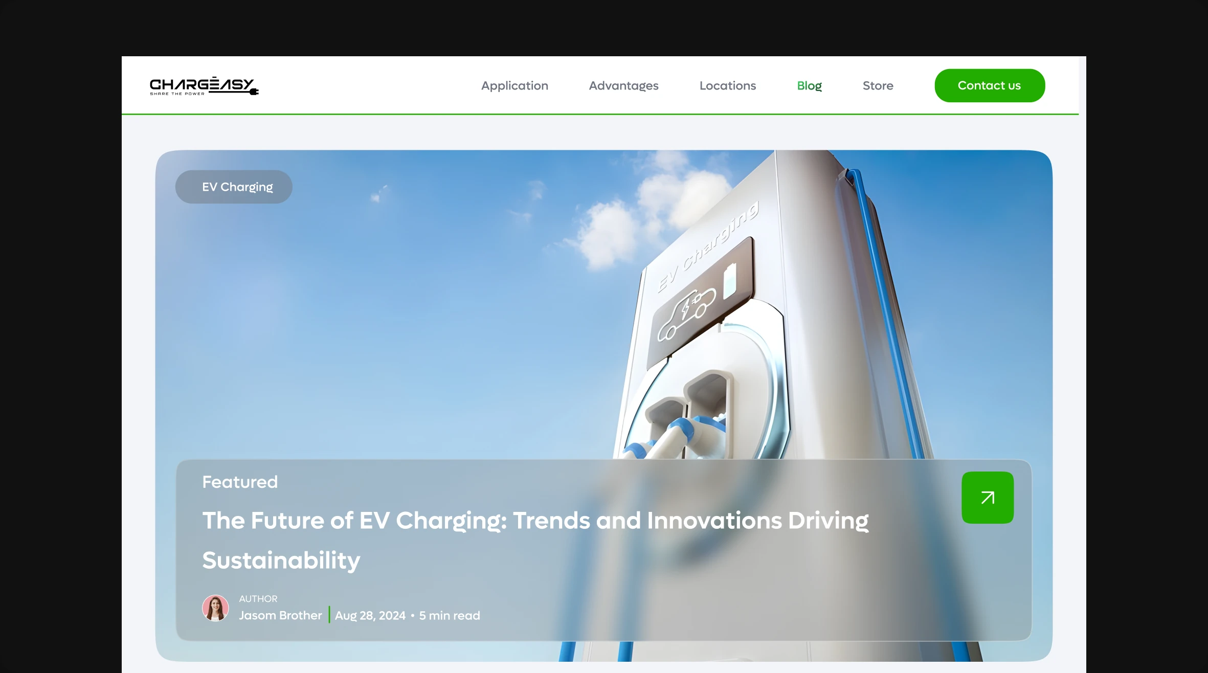 ChargEasy host onboarding and advantages sections